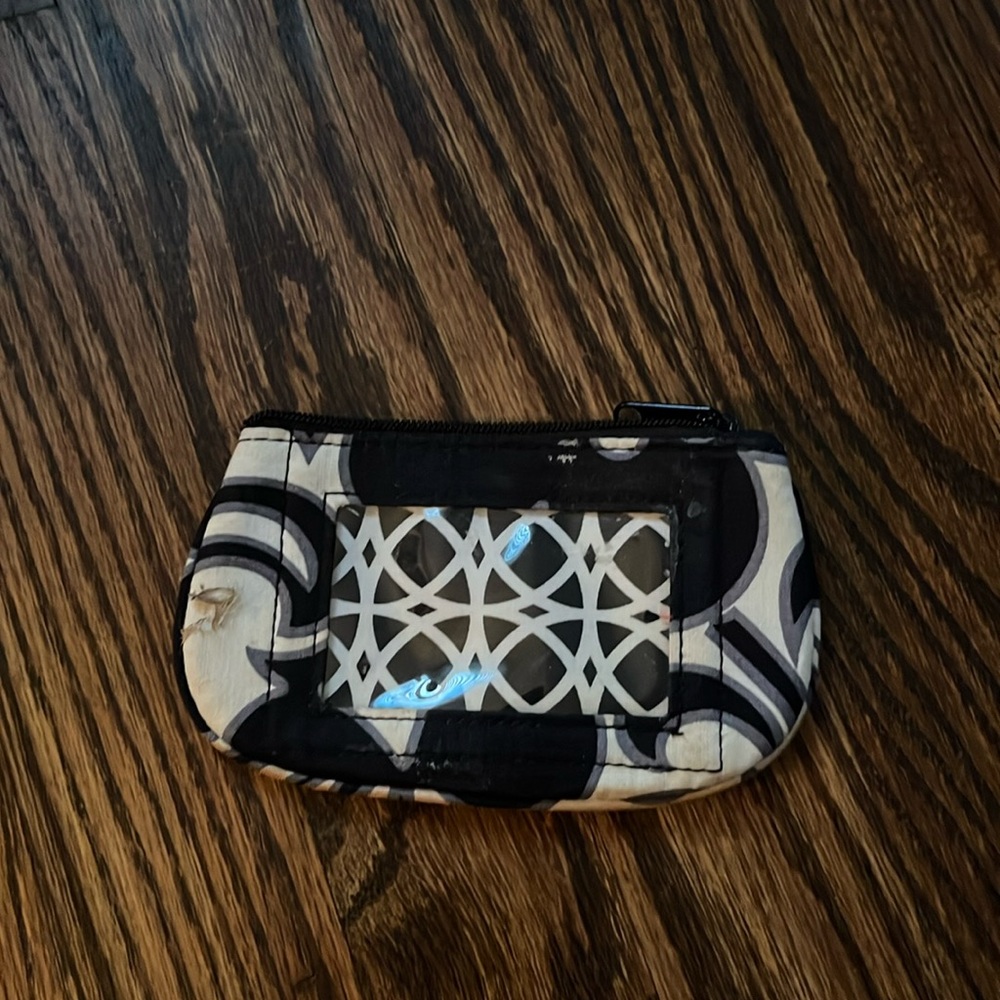Black/White Vera Bradley Wallet